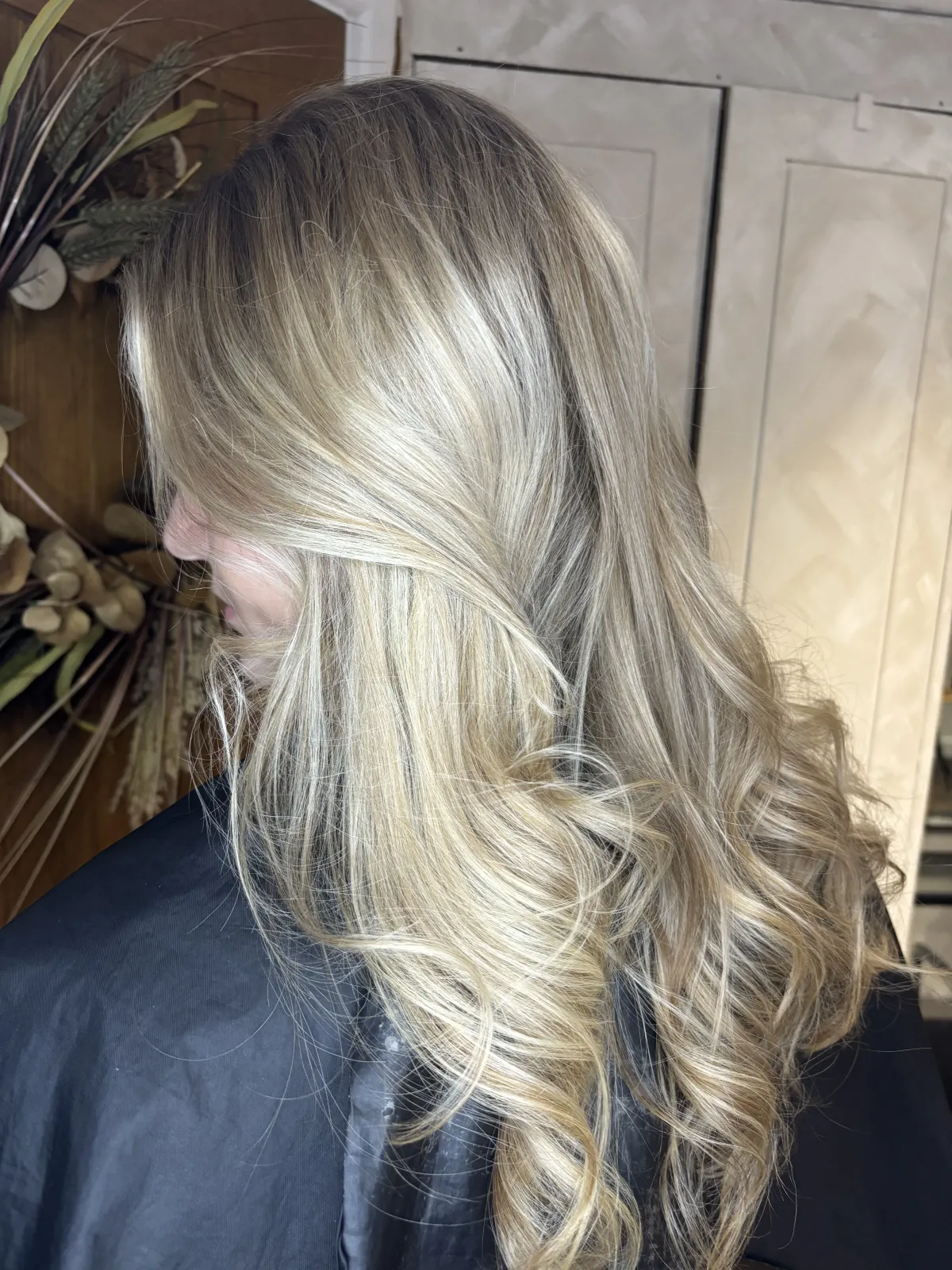 Luxury blonde balayage result at MNR Hair, Quedgeley